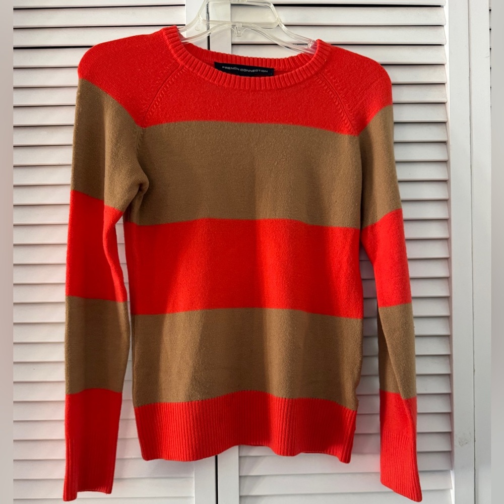 French Connection Vibrant Red Knitwear